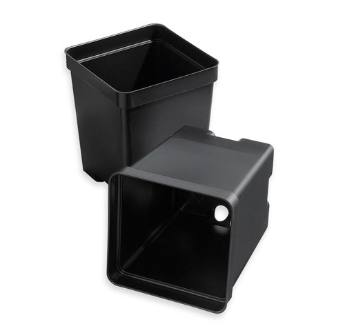 SVD 450 Black 375/case - Square Pots